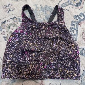lululemon wunder train sports bra sz 6